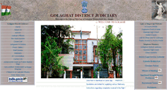 Desktop Screenshot of golaghatjudiciary.gov.in